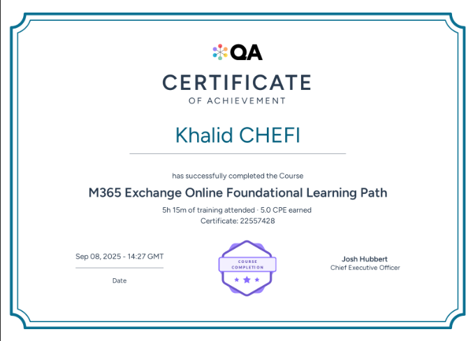 M365 Exchange Fundamentals